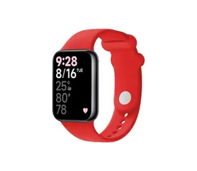 FIXED Silikonový řemínek Silicone Strap pro Xiaomi Smart Band 8 Pro červená