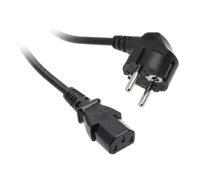 Kolink Síťový kabel SchuKo do zástrčky IEC C13 - 1.8 m (V2) černá