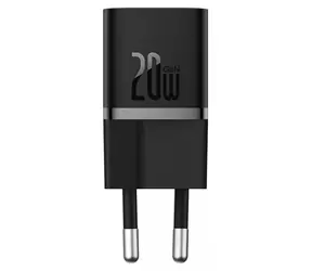 Baseus GaN5 Mini 20W EU Rychlonabíječka černá / 20W / 1x USB-C