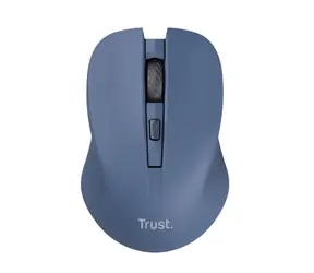 Trust Mydo modrá / Bezdrátová myš / optická / 1800 DPI / 4 tlačítka / RF 2.4GHz