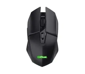 Trust GXT 110 Felox černá / Bezdrátová herní myš / optická / 4800 DPI / 6 tlačítek / RF 2.4GHz  