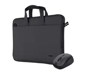 Trust Bologna 16" + bezdrátová myš černá / Brašna pro laptop / až 16"