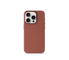 Epico Mag+ Leather Case zadní kryt pro iPhone 15 Pro hnědá