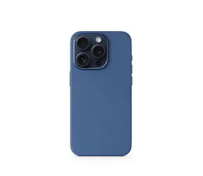 Epico Mag+ Leather Case zadní kryt pro iPhone 15 Pro Max modrá
