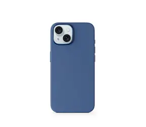 Epico Mag+ Leather Case zadní kryt pro iPhone 15 modrá