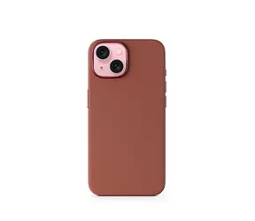 Epico Mag+ Leather Case zadní kryt pro iPhone 15 hnědá