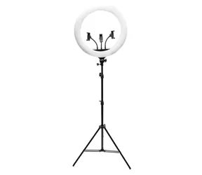 RIO RL18 / Profesionální světlo pro natáčení telefonem / 360° / výška 75-185cm / stmívací