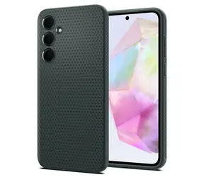 Spigen Liquid Air ochranný kryt pro Samsung Galaxy A35 zelená