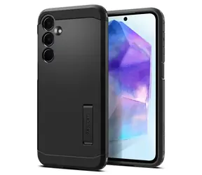 Spigen Tough Armor ochranný kryt pro Samsung Galaxy A55 černá 