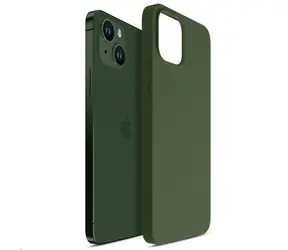 3mk Hardy Silicone MagCase ochranný kryt pro Apple iPhone 15 Alphine Green