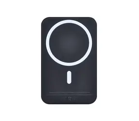 Solight powerbanka 5000mAh černá / MagSafe kompatibilní / bezdrátové nabijení / USB-C