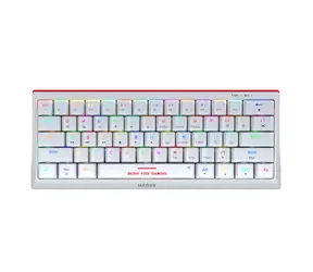 Marvo KG962G (US) bílá / Klávesnice / mechanická / USB-A / 1.6m / ENG Layout
