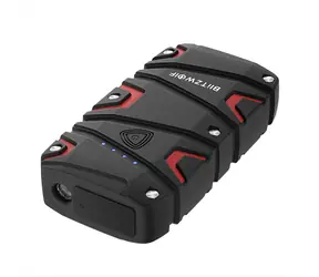 BlitzWolf BW-JS14 černá / Jump startér / 12000 mAh / 800A / svítilna / USB nabíjení