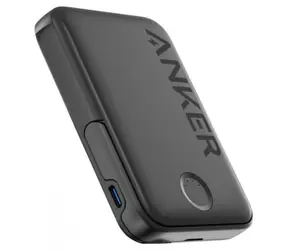 Anker MagGo 5.000 mAh černá / Powerbanka / 1x USB-C / 7.5W