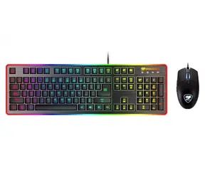 Cougar Deathfire EX černá / Herní set klávesnice a myši / USB / US Layout