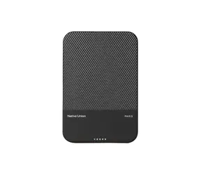 Native Union (Re)Classic Bezdrátová magnetická Powerbanka 5000mAh černá / Magsafe / USB-C