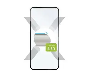 FIXED Full-Cover Ochranné tvrzené sklo pro Google Pixel 8a černá / lepení přes celý displej 