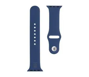 Tactical 838 Silikonový Řemínek pro Apple Watch 42/44/45/49mm modrá