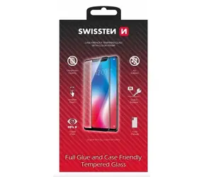 SWISSTEN FULL GLUE COLOR FRAME CASE FRIENDLY sklo pro XIAOMI 14 černá