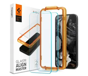 Spigen Glass tR AlignMaster ochranné sklo pro Google Pixel 8a 2ks 