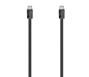 Hama 200649 Kabel USB-C 3.2 Gen 1 (M) - USB-C 3.2 Gen 1 (M) 1.5m černá / 100 W