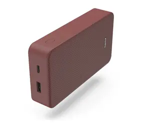 Hama Colour 20 červená / Powerbanka / 20000 mAh / 1x USB-C / 1x USB-A / 5V / 3A