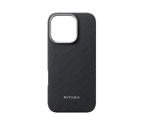 Pitaka MagEZ 5 ochranný kryt pro Apple iPhone 16 Pro black/grey twill