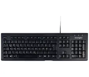 Kensington ValueKeyboard černá / Klávesnice / USB / DE layout / kabel 1.5m