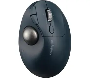 Kensington Pro Fit Ergo TB550 černá / Bezdrátová optická myš / Trackball / 5 talčítek 