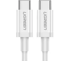UGREEN US264 Nabíjecí kabel USB-C (M) - USB-C (M) 1 m bílá / QC3.0