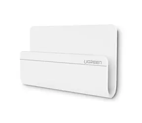 UGREEN 30394 Nástěnný držák pro telefon bílá / 118x69 mm / nosnost až 5 kg
