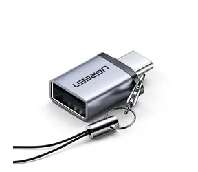 UGREEN US270 Adaptér USB (F) - USB-C (M) šedá 