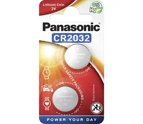Panasonic Lithiová baterie CR2032 3V 2ks / blistr