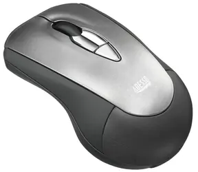 Adesso iMouse P10 černá / bezdrátová myš / laserová / gyroskop / 2400DPI / 6 tlačítek / 2.4GHz