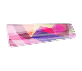 XTRFY WR5 Compact Litus růžová / Opěrka zápěstí pro klávesnice ve formátu 65% / 325 x 80 x 19 mm / pryskyřice