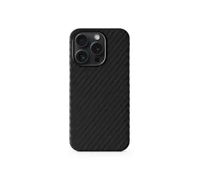 Epic Mag+ Carbon Case zadní kryt pro Apple iPhone 15 Pro Max černá