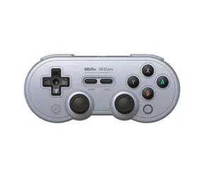 8BitDo SN30 Pro Gamepad Hall Effect šedá / Bezdrátový ovladač / vibrace / pro Windows & Switch & Apple & Steam OS