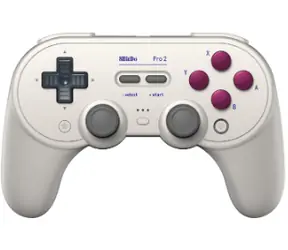 8BitDo PRO 2 Gamepad Hall Effect Classic / Bezdrátový ovladač / vibrace / pro Windows & Switch & Android & Apple & Steam