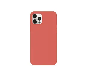 Epico Silikonový kryt na iPhone 12 mini s podporou uchycení MagSafe - citrus pink