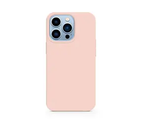 Epico Silikonový kryt pro iPhone 13 Pro růžová / s podporou uchycení MagSafe 