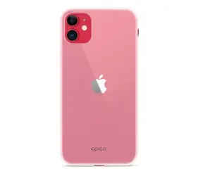 Epico Silicone Case pouzdro pro Apple iPhone 11 bílá transparentní