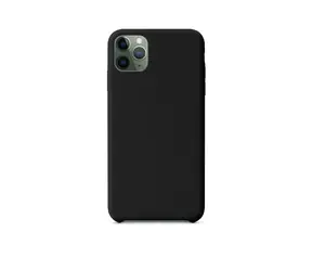 Epico Silicone Case pouzdro pro iPhone 11 Pro Max - černá