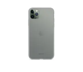 Epico Silicone Case pouzdro pro iPhone 11 Pro Max - černá transparentní