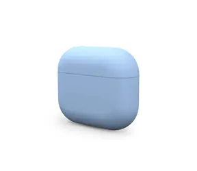 Epico Silicone Cover Pouzdro pro sluchátka  Airpods 3 světlá-modrá