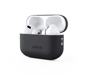 Epico Silikonové pouzdro pro Airpods Pro 2 černá