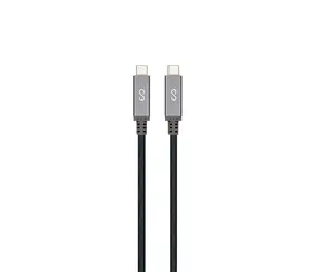 Epico Thunderbolt 3 opletený kabel 1m vesmírně šedá