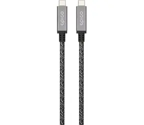 Epico Thunderbolt 4 opletený kabel 1.5m vesmirně šedá