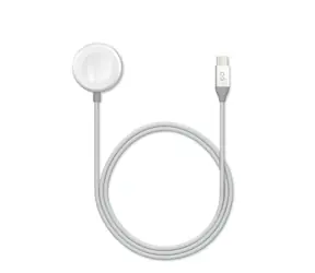 Epico USB-C nabíjecí kabel pro Apple Watch 1.2m stříbrná