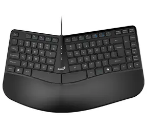 GENIUS Ergo KB-700 černá / Drátová klávesnice / Copilot / USB/ CZ+SK layout