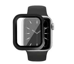 Epico Skleněný ochranný kryt pro Apple Watch 4/5/6/SE (44 mm) černá